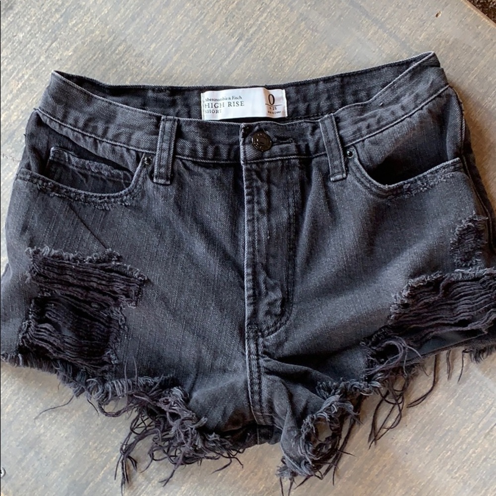 Abercrombie & Fitch High Rise Shorts